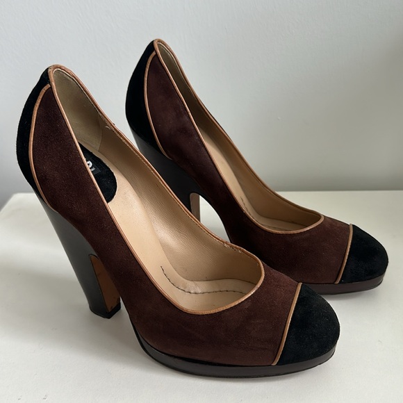 Dolce & Gabbana | Women’s Color Block Stacked Heel - Picture 1 of 11